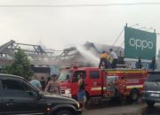 Ruko di Kotaagung Tanggamus Ludes Terbakar, Kerugian Capai Rp 250 Juta