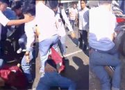 Kepergok Curi Motor, Pemuda Asal Lampung Tengah Babak Belur di Massa