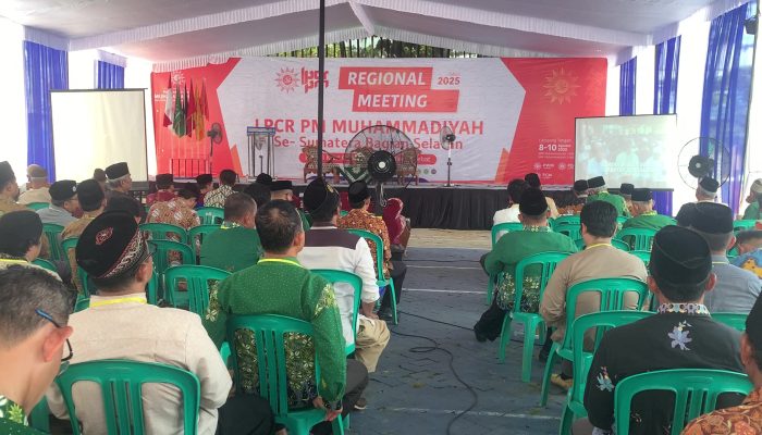 LPCR-PM Muhammadiyah Lampung Gelar Regional Meeting se-Sumbagsel di Kalirejo