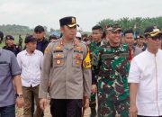 Warga 3 Kampung di Anak Tuha Tanam Bersama di Lahan PT BSA, Kapolres Lampung Tengah Imbau Warga Tak Terprovokasi
