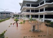 Banjir Bandang Terjang Kantor Bupati Pesisir Barat, 7 Mobil Terendam di Basement